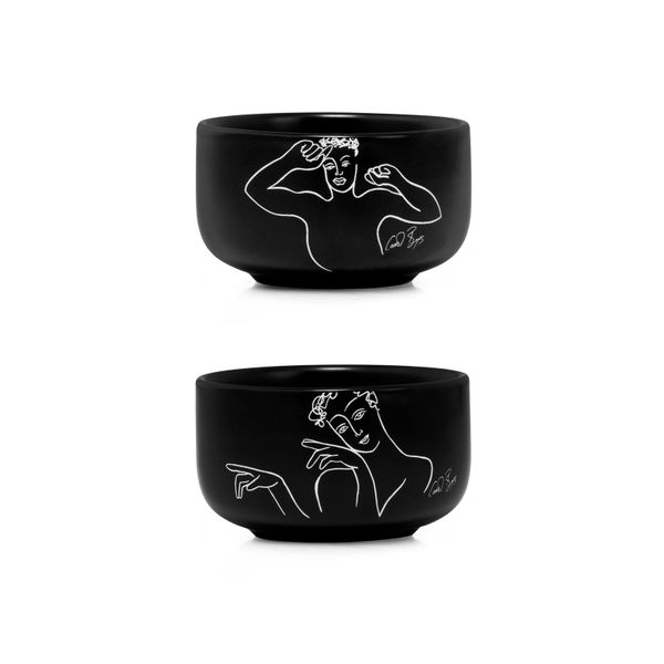 Carrol Boyes Small Bowl Set of 2- Hey You