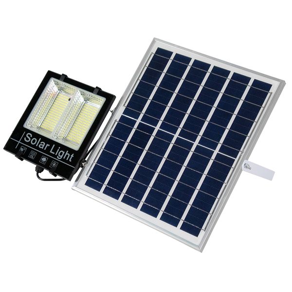Home Links 200 Watt Solar LED Wall Flood Light With Solar Panel