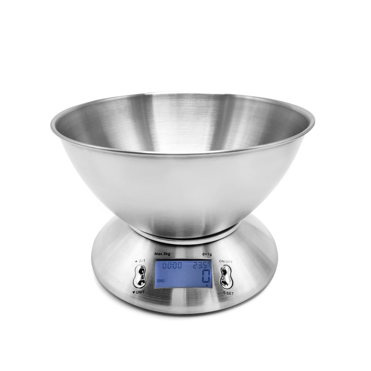 Stainless Steel Mixing Bowl With Digital Kitchen Scale &Timer Shop