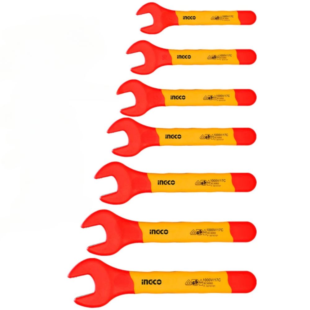 Ingco - Insulated Open End Spanners Set - 7 Piece | Shop Today. Get it ...