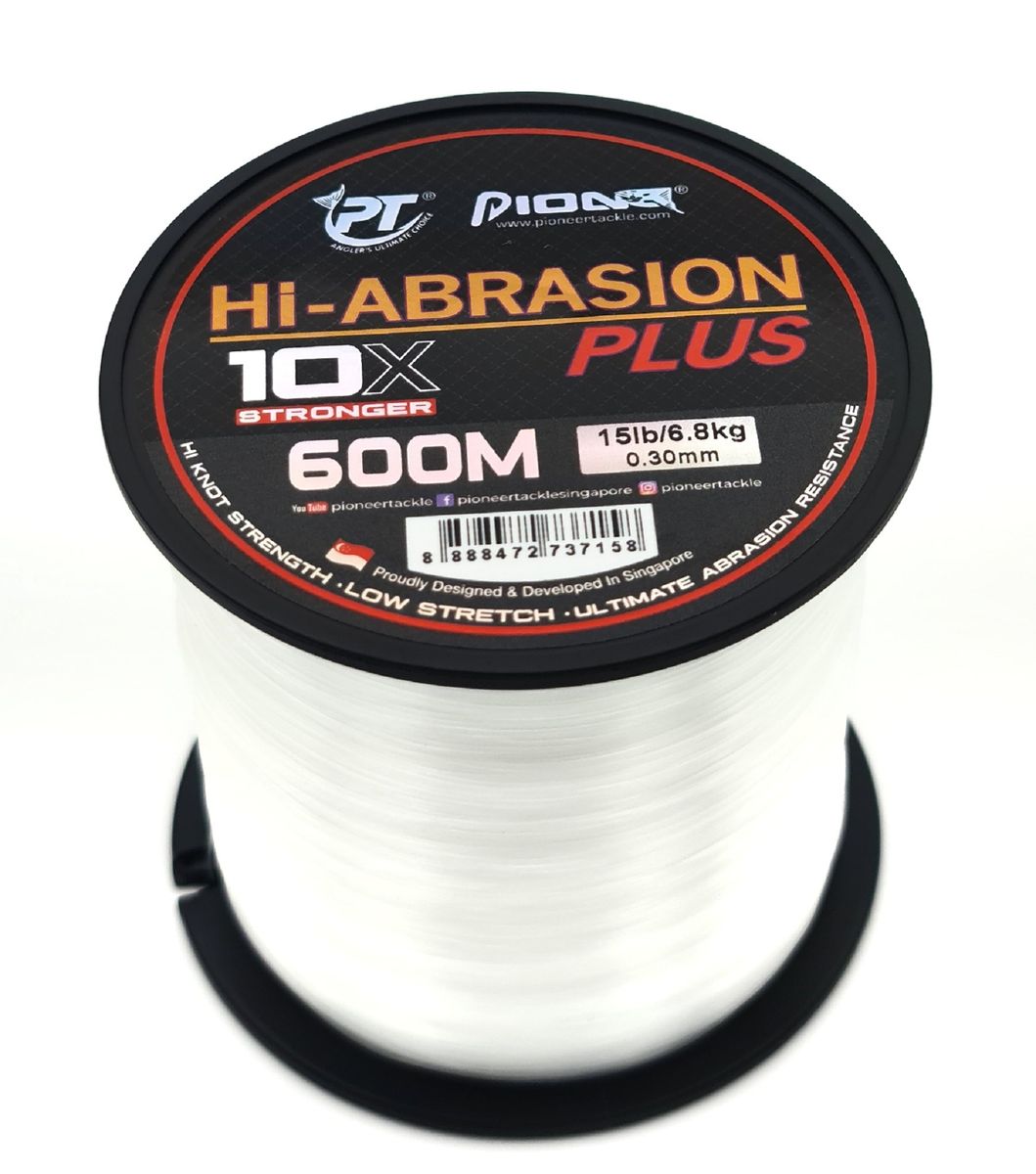 Pioneer High Abrasion 600m Clear Fishing Line 0.30mm - 15lb/6.8kg, Shop  Today. Get it Tomorrow!