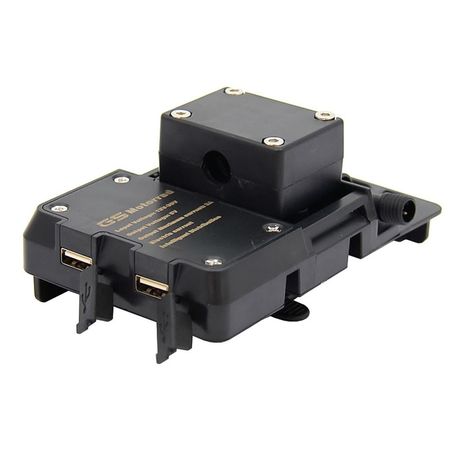 Motorcycle Mobile Phone Holder USB Charger Bracket Image