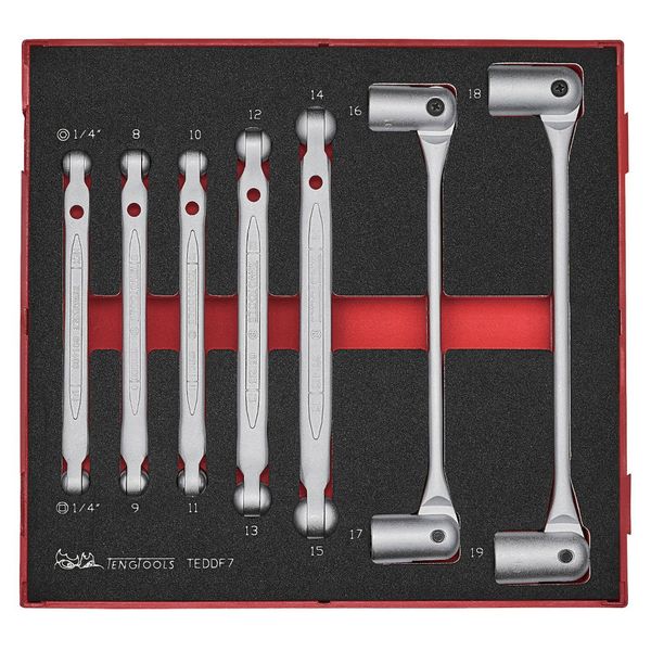 TengTools - Double Flex Wrench Set in EVA