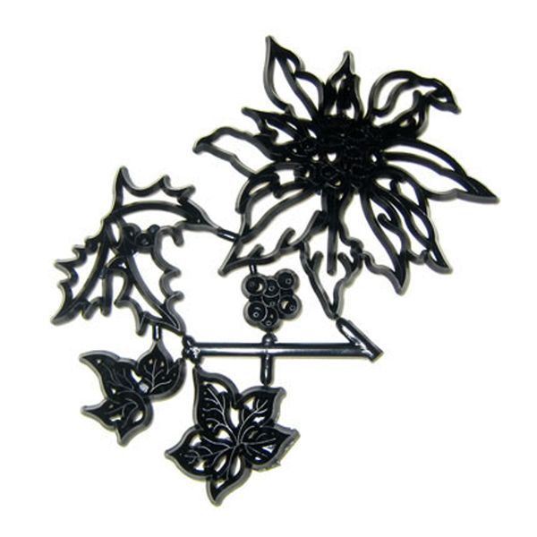 Patchwork Cutters POINSETTIA / IVY / HOLLY Sugarcraft Cake Decorating
