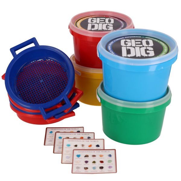 GEODIG Children's Party Pack - "Be a Rock Star! Lets Party!- Pack of 4