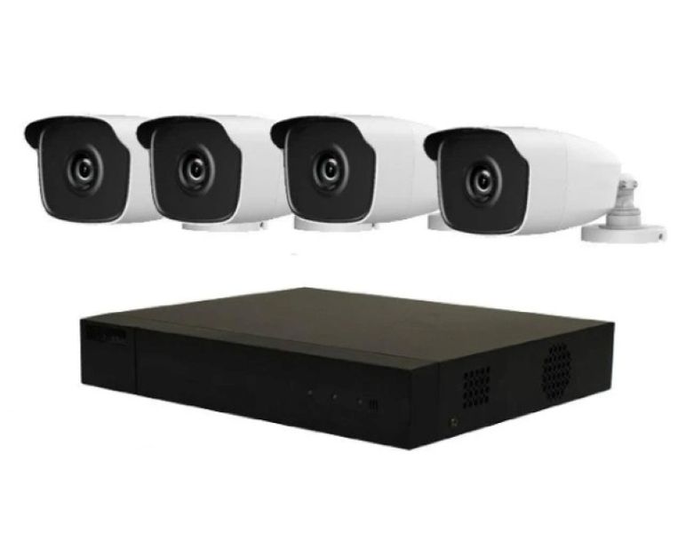 4 Camera Full Kit CCTV Camera System
