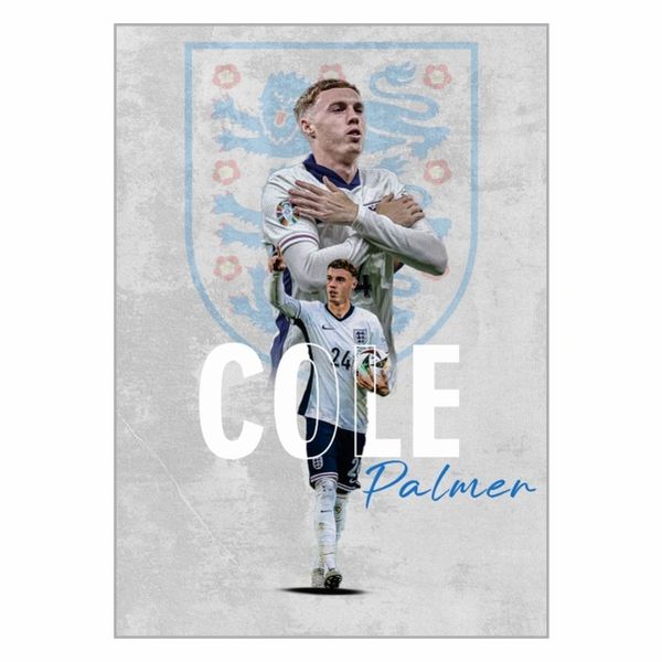 Cole Palmer England Poster - A1
