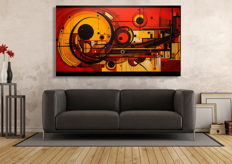 Canvas Wall Art - Abstract Creative - HC0918