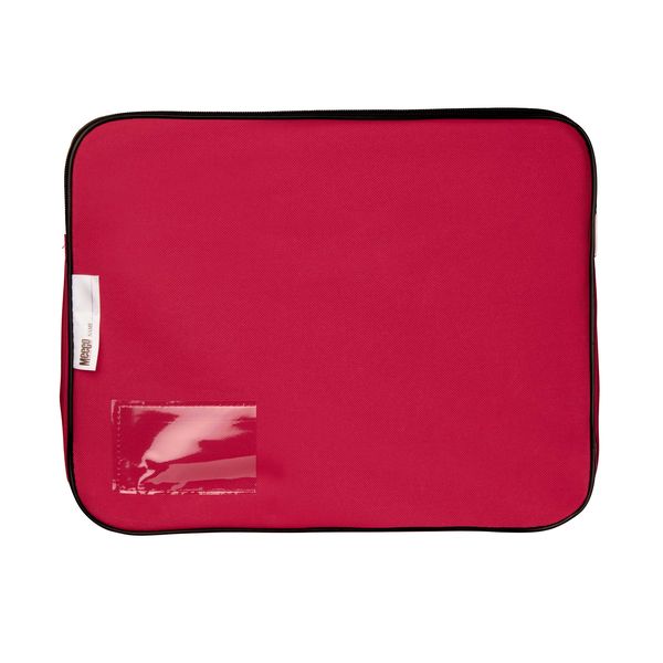 Meeco Gusset Book Bag - Red