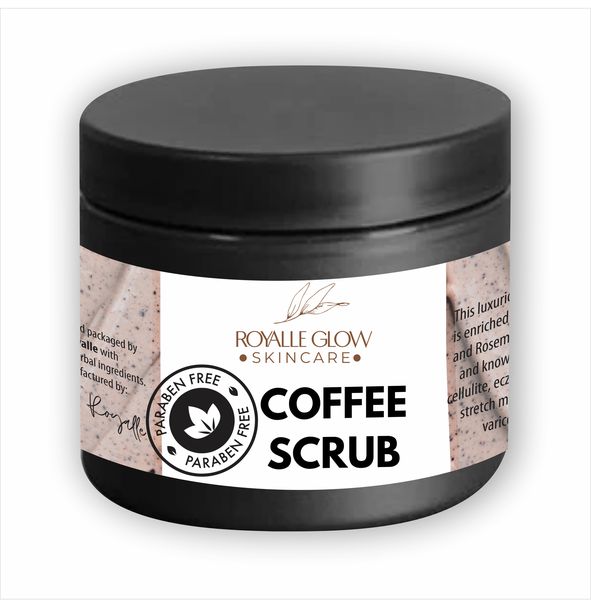 Royalle Glow Skincare Coffee Scrub