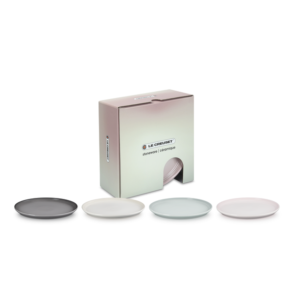 Le Creuset Coupe Set of 4 Plates - 17cm