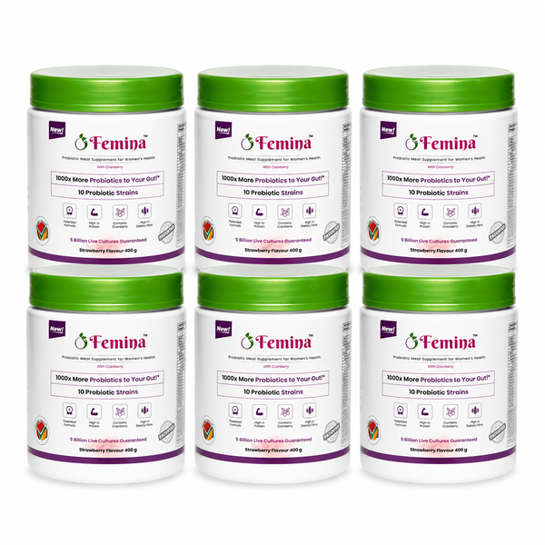 Femina Probiotics Meal Strawberry (400g x 6)