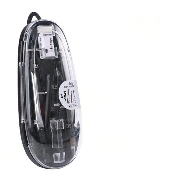 Student-Exclusive 9-Piece Compass Set, School Stationery Essentials