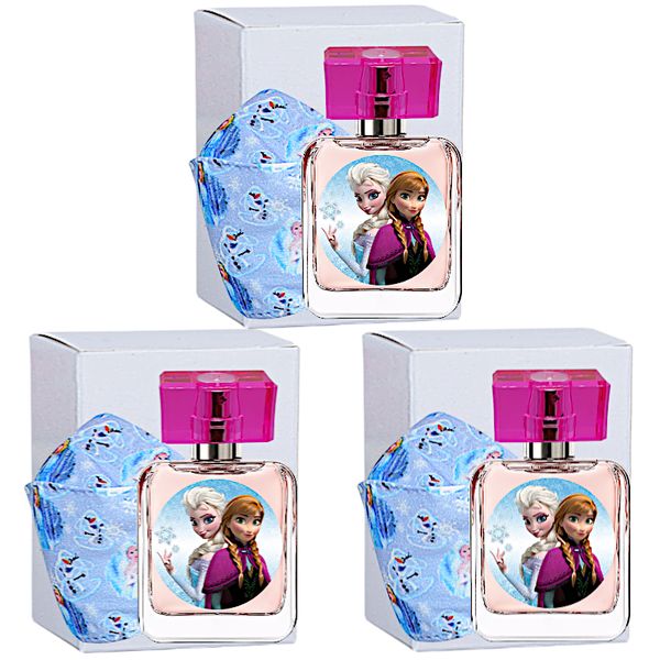 Elsa &amp; Anna EDT 35ml &amp; Face Mask - 3 Pack Bulk Saver