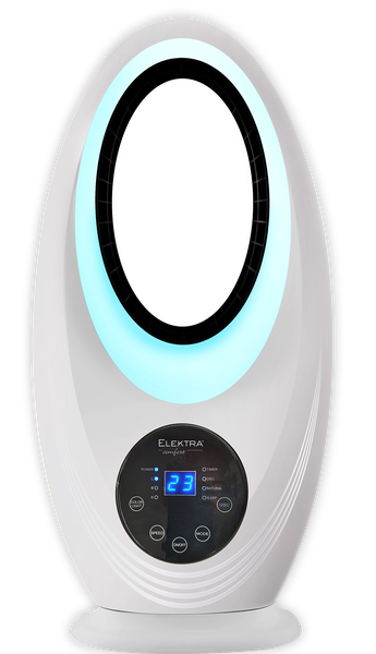 Elektra Aero Cool Bladeless Fan with Remote - Baby &amp; Pet Safe, Adjustable