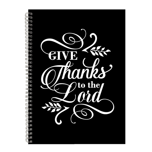 Giving Thanks to Christian Theme Writing Book A4 Notepad Notebook Gift 402
