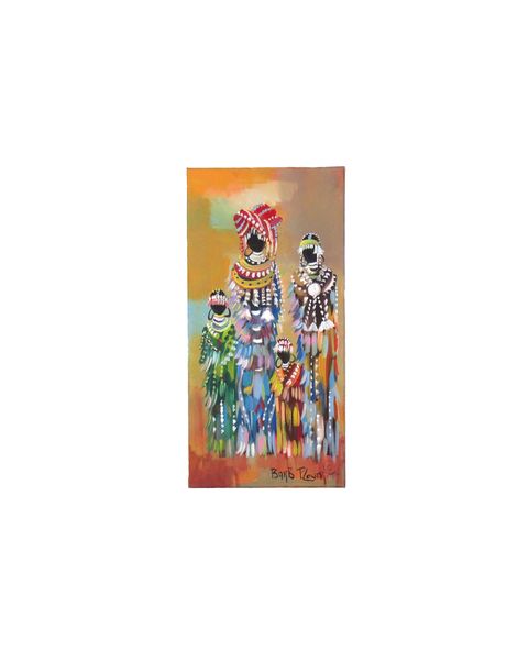African Ladies-Canvas-Fine Art Painting-Wall Art