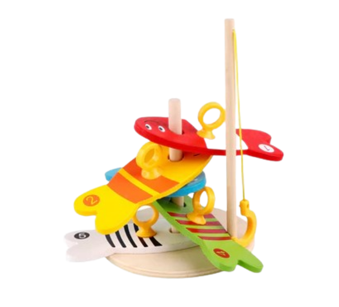 Wooden Fishing Game