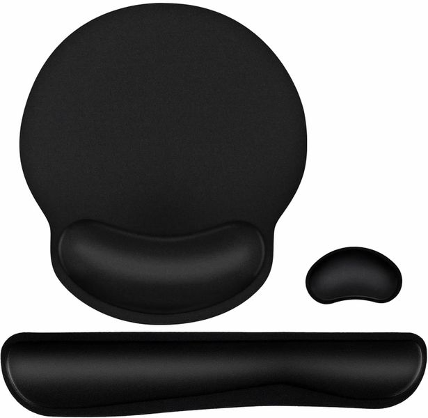 3 in 1 Mouse Pad and Keyboard Wrist Rest,Ergonomic Mouse Pad