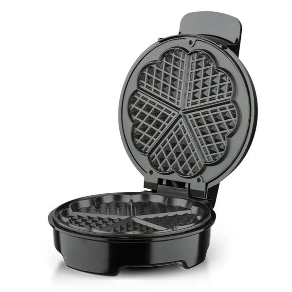 Stainless Steel Mini Electric Automatic Non-Stick Coated Soft Waffle Maker
