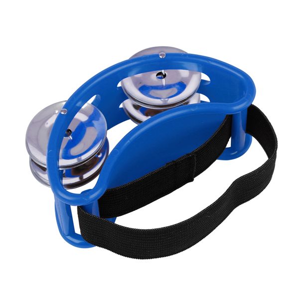 Foot Tambourine 4 Jingle Pair for Cajon