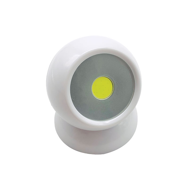 360 Degree, Rotatable Head, Magnetic Base Detachable Head Mounted Torch