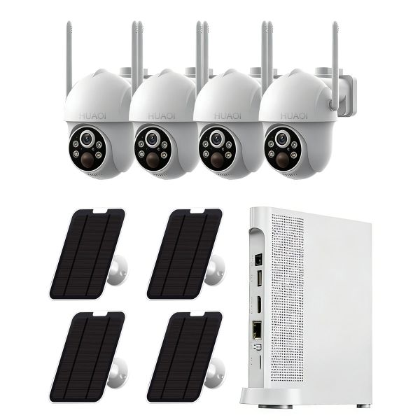 Solar Camera Wireless Outdoor, Home Security Camera System, 2.4G &amp; 5G WiFi