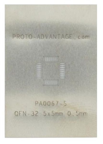 Pronto Advantage (PA0096-S) Stencil, Stainless Steel