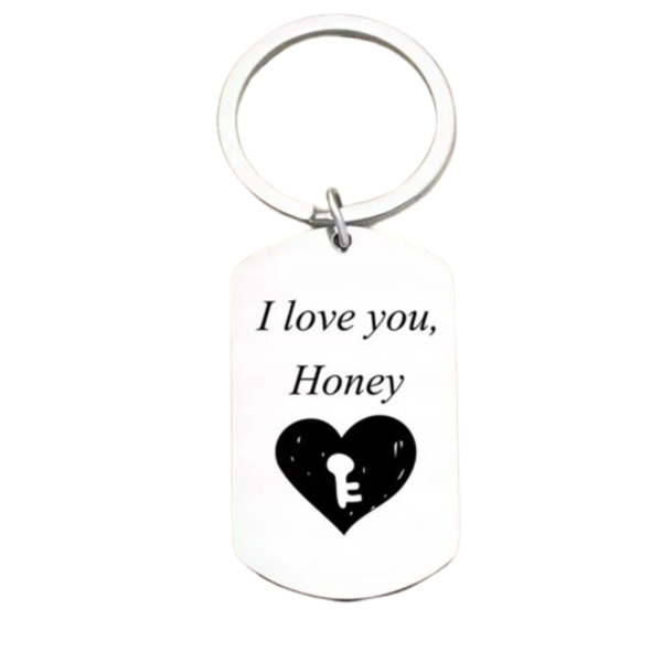 Keyring Valentine's Day Couple Keychain Birthday Anniversary Christmas Gift