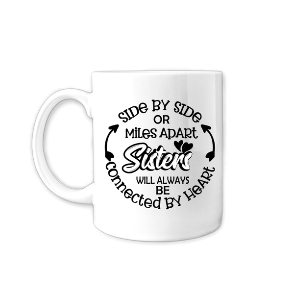Sisters Mug - Family Coffee Cup is Ideal Gift idea for Birthday or Christmas