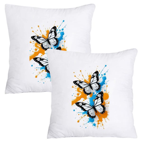Scatter Cushion Cover Set - Butterfly splash