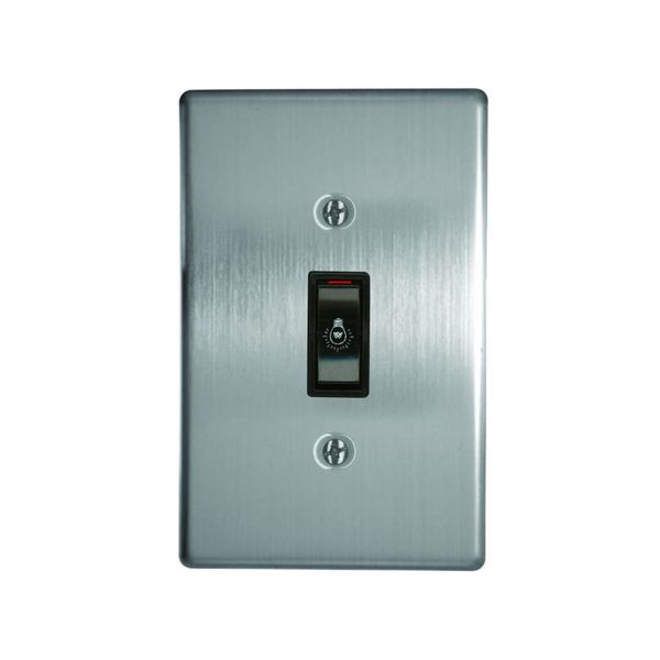 Push Button Dimmer Switch Without Dim Module Silver Steel