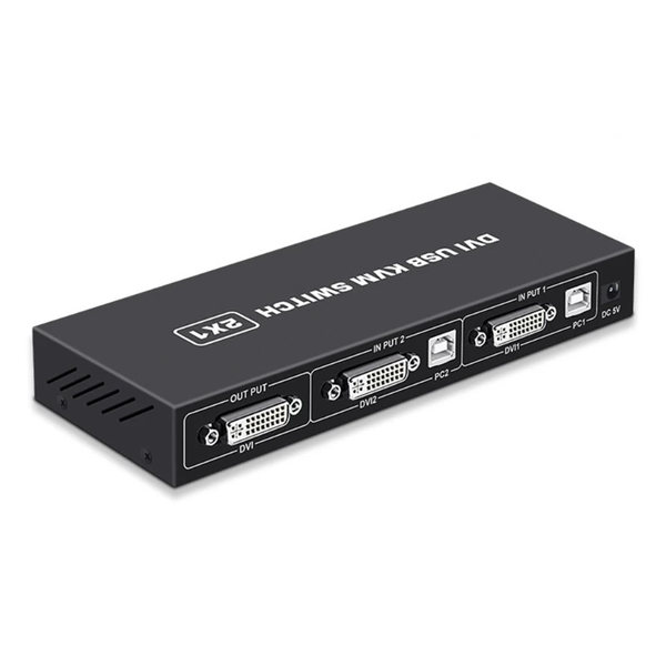 Dual Port DVI KVM Switch XF0516