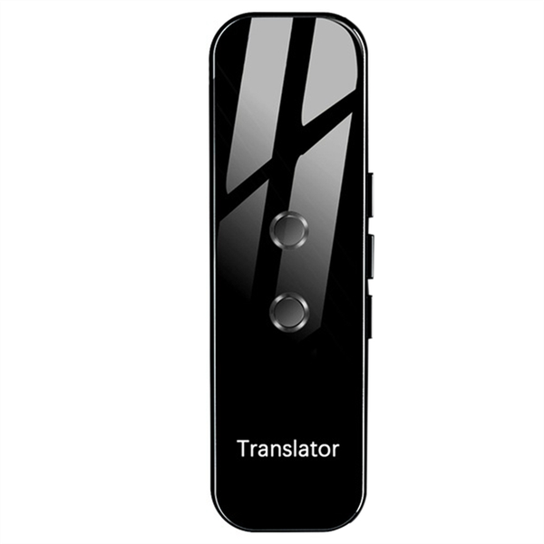 Smart Instant Voice Text App Photograph Translaty Black