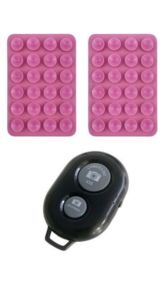 2 Piece Silicone Anti-slip Pad for Mobile Phones &amp; Wireless Remote Control