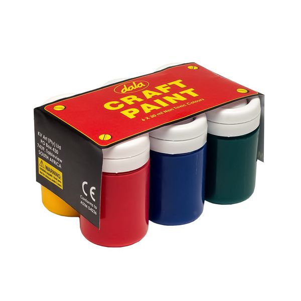 Dala Craft Paint 6 x 30ml Small Kit