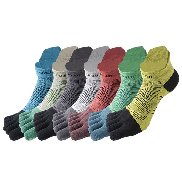7 pairs Breathable Anti-Slip Five Toe Sports Socks