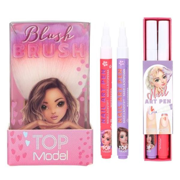 Top Model Blush Brush &amp; Nail Art Pen