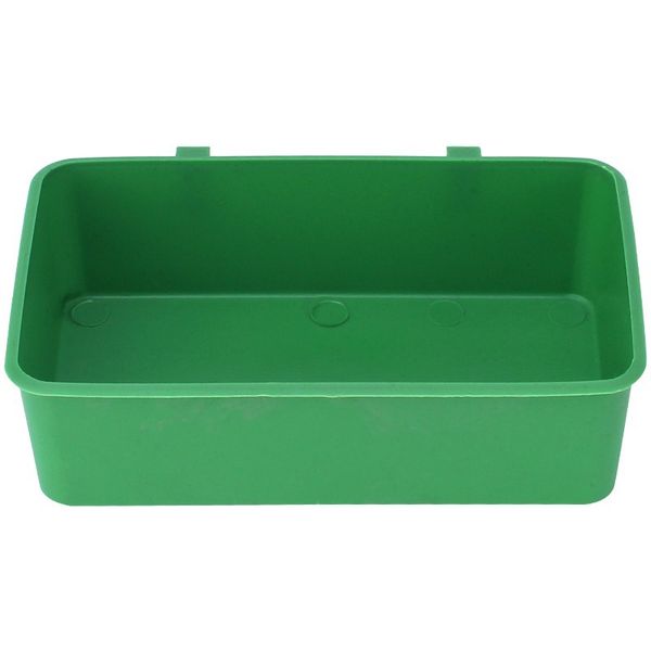 1 Piece of Multifunctional Square Bird Cage Hanging Basin Accessories