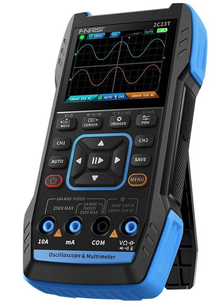 FNIRSI 2C23T Multitester Dual Oscilloscope, Signal Generator &amp; Multimeter
