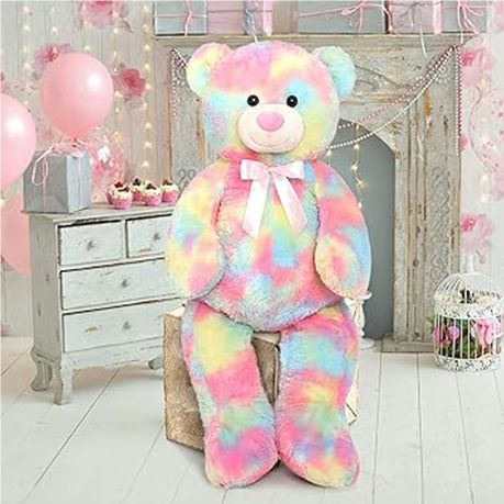 Big Colorful 180cm Teddy Bear Stuffed Plush Toy for Girlfriend Children Shop Today. Get it Tomorrow takealot