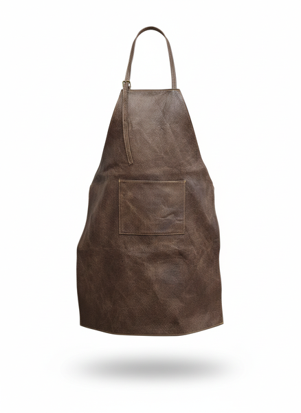Genuine Leather Braai Apron 78cm - Heavy Duty Grill &amp; Cooking Apron