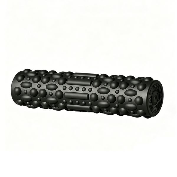 Electric Vibrating Foam Roller Deep Tissue Massage For Muscle Recovery 31CM