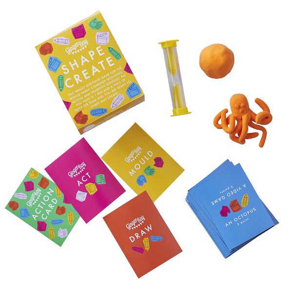 Ginger Games - Shape Create Christmas Game