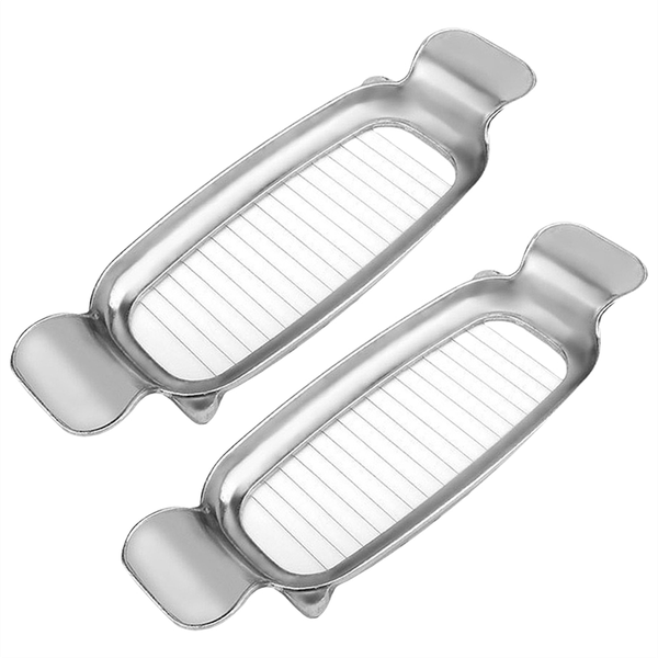 2 Pcs Aluminum Alloy Butter Cheese Slicer 17 Wires Butter Cutter