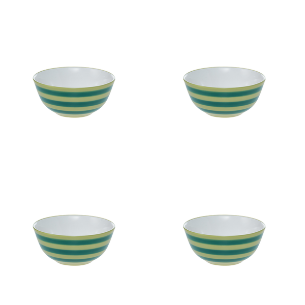 OLIVIA - Princess Nibble Bowl Set of 4 Green