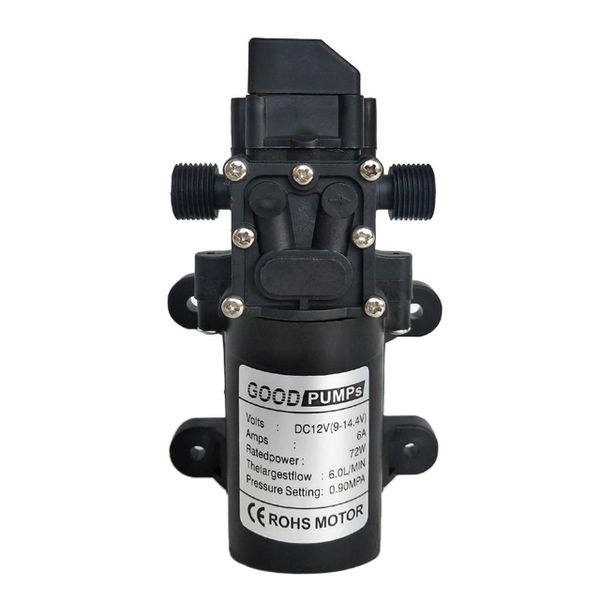 12V 72W Self-priming Pump High Pressure Car Washing Pump
