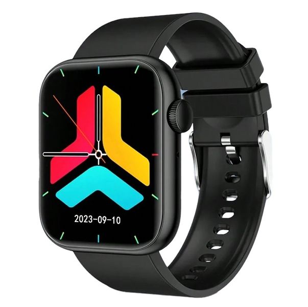 LIGE IP67 Waterproof Smart Watch With Fitness Tracker - Black