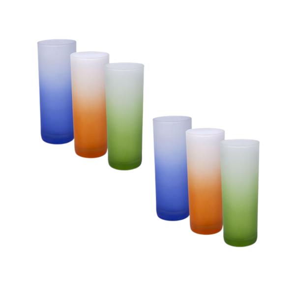 Tumbler Glass 340ml Zombie Frosted W/CLR