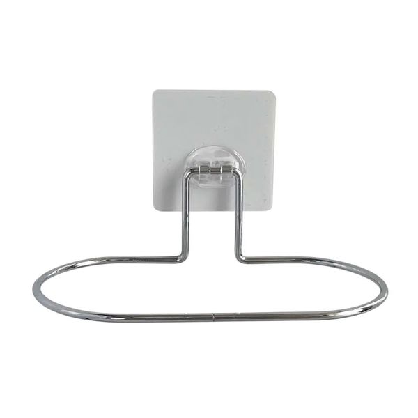 Stainless Steel Stick on Wall Mount Towel Ring